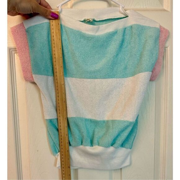 Vintage Little Topsy’s Girls Knit Sweater Shirt Size Large - Picture 5 of 8